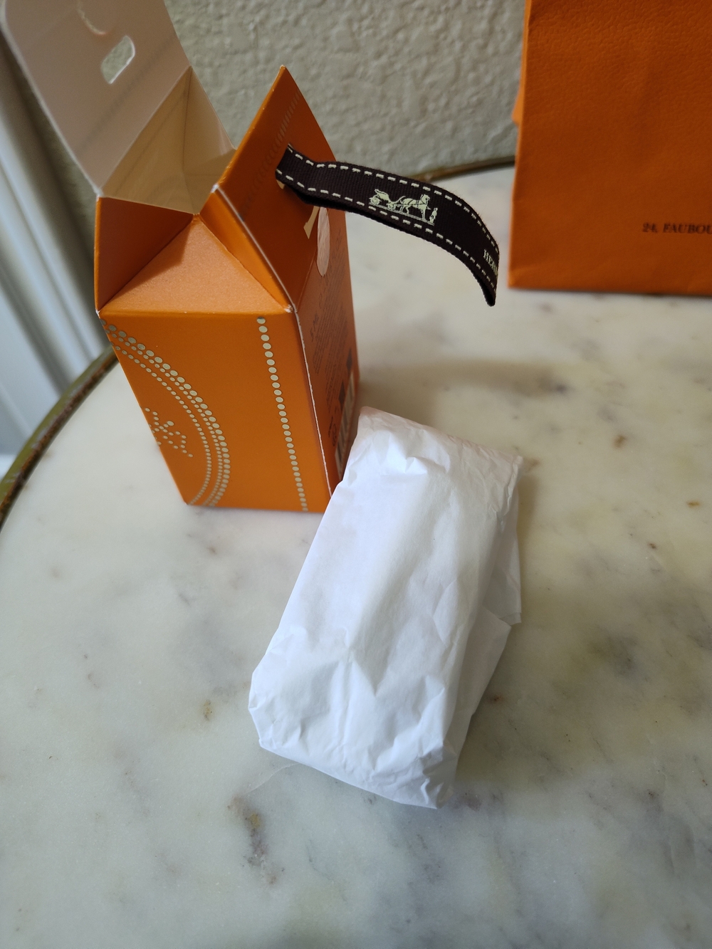 HERMÈS H24 Collectible Gift Set Mini Box Shopping Bag Presentation Card NWT - Picture 4 of 10